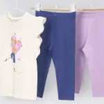 Completo leggins 3 pezzi blu