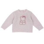 Maglioncino rosa lurex