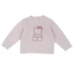 Maglioncino rosa lurex