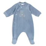 Tutina ciniglia blu