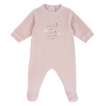 Tutina pigiama ciniglia rosa