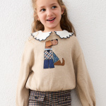Felpa in lurex bambina Mayoral