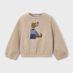 Felpa in lurex bambina Mayoral - immagine 4