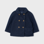 Cappotto blu Mayoral bambina